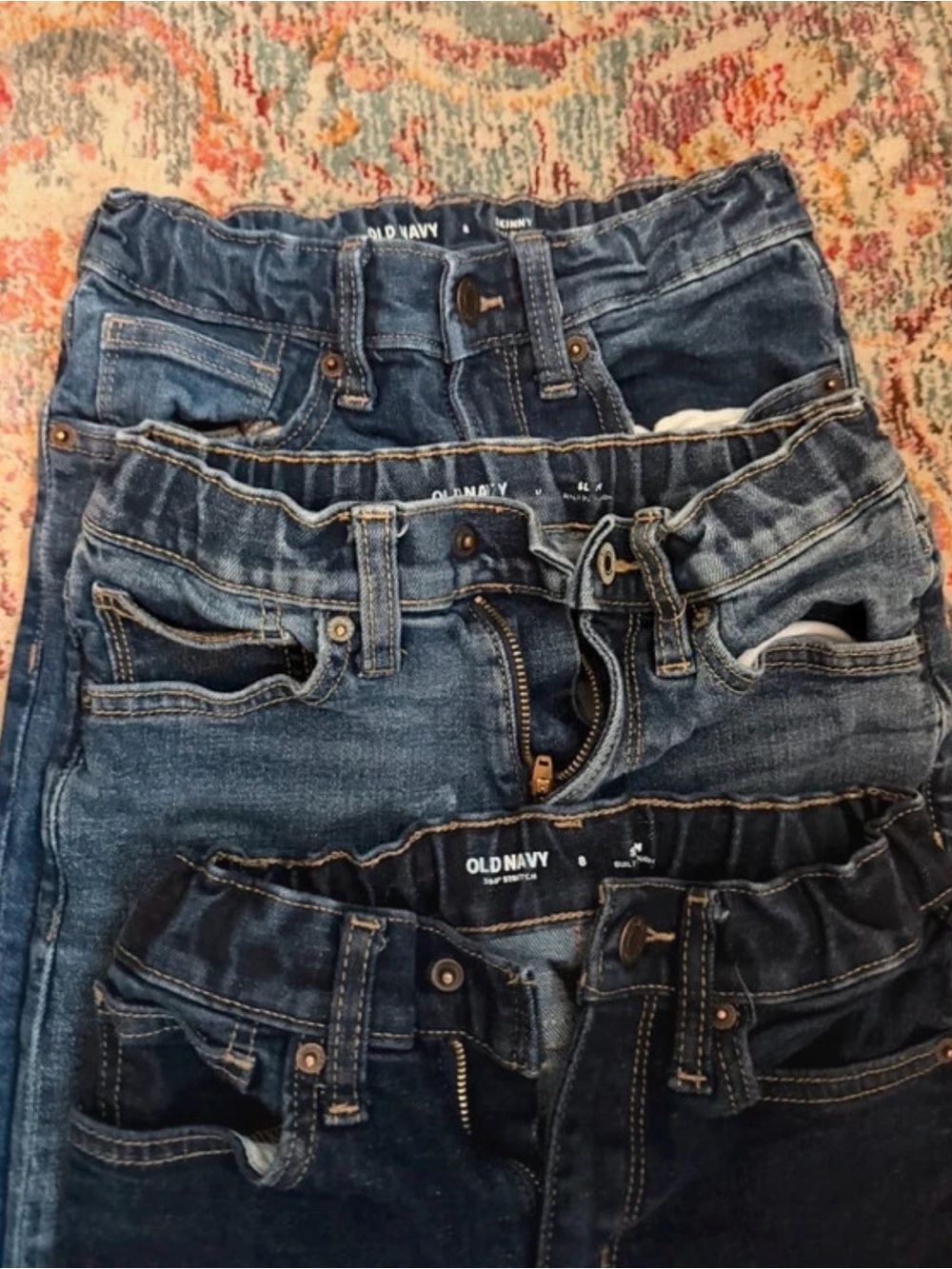 Lot of size 8 boys jeans OLD NAVY - Picture 3 of 5